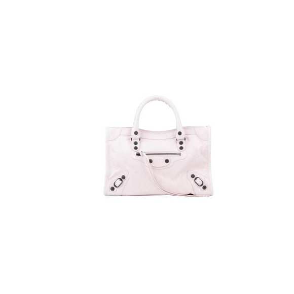 Balenciaga Le City Leather Tote Bag Pink - Picture 1 of 3